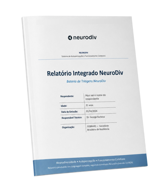 Capa do Relatório NeuroDiv